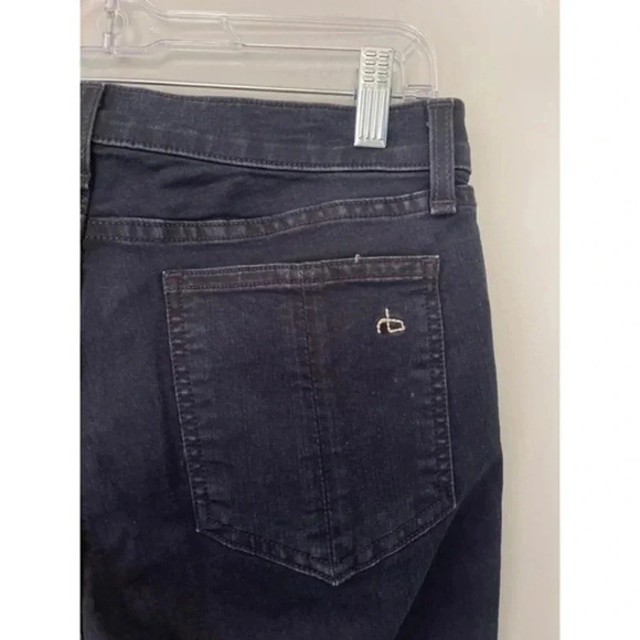 Rag‎ & Bone Legging Zipper Jeans Women’s Dark Indigo Size 29 - Picture 7 of 11